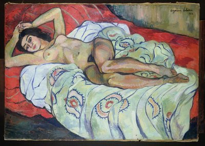 Nudo femminile reclinato da Marie Clementine (Suzanne) Valadon